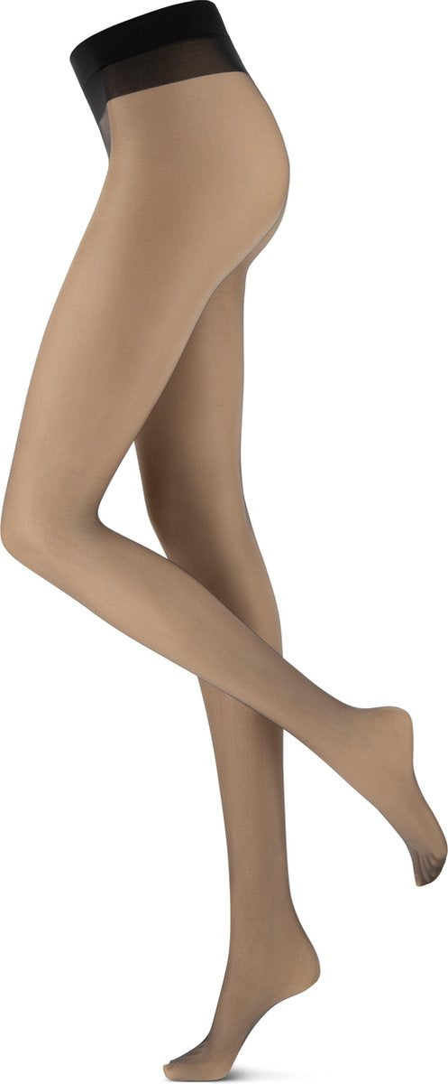 Oroblu Twins Light 30 Panty (2-pack) - Zwart - Maat M