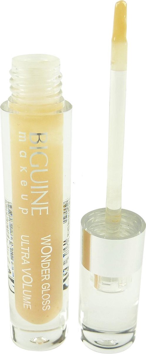 BIGUINE MAKE UP PARIS WONDER GLOSS ULTRA VOLUME - Lip gloss lippen make-up kleur - 3ml - 10306 Ingenue