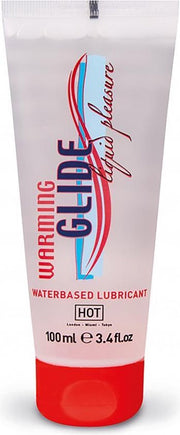 HOT Warming Glide Liquid Pleasure lubricant - 100 ml - Lubricants -