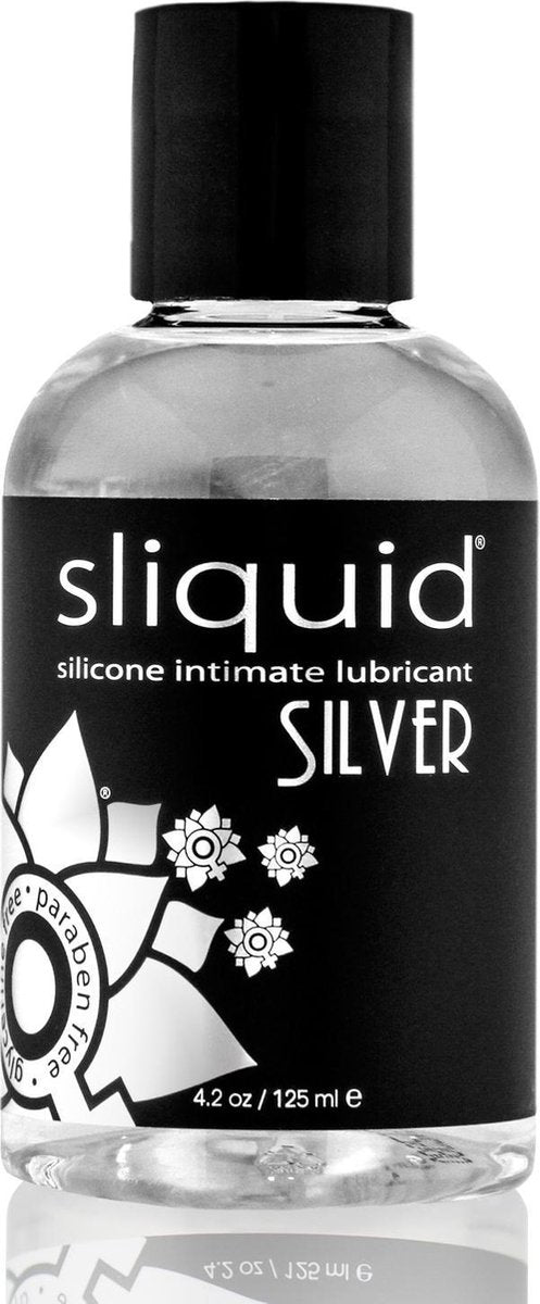 Sliquid Naturals Silver Glijmiddel Siliconen - 125 ml
