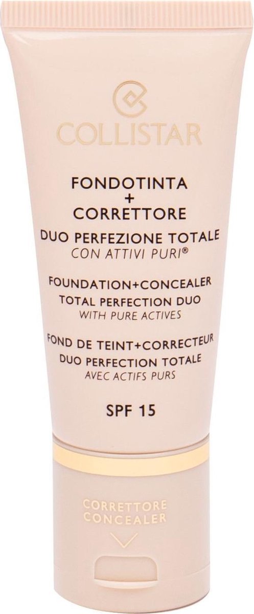 Collistar Foundation + Concealer Total Perfection Duo Foundation 30 ml
