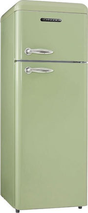 Schneider SDD 208 V2 SP - Compacte Retro Koel-vriescombinatie - Groen