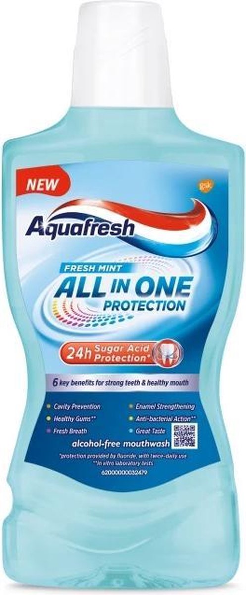 All In One Protection mondwater Verse Munt 500ml
