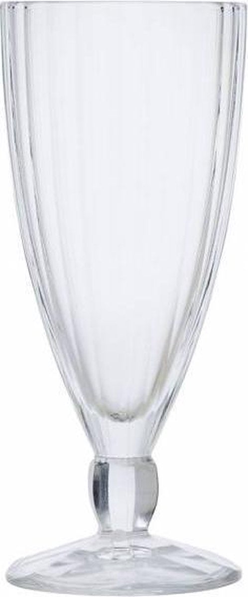 Euclase - Ijscoupe - Transparant - 36cl - Glas - (set van 6)