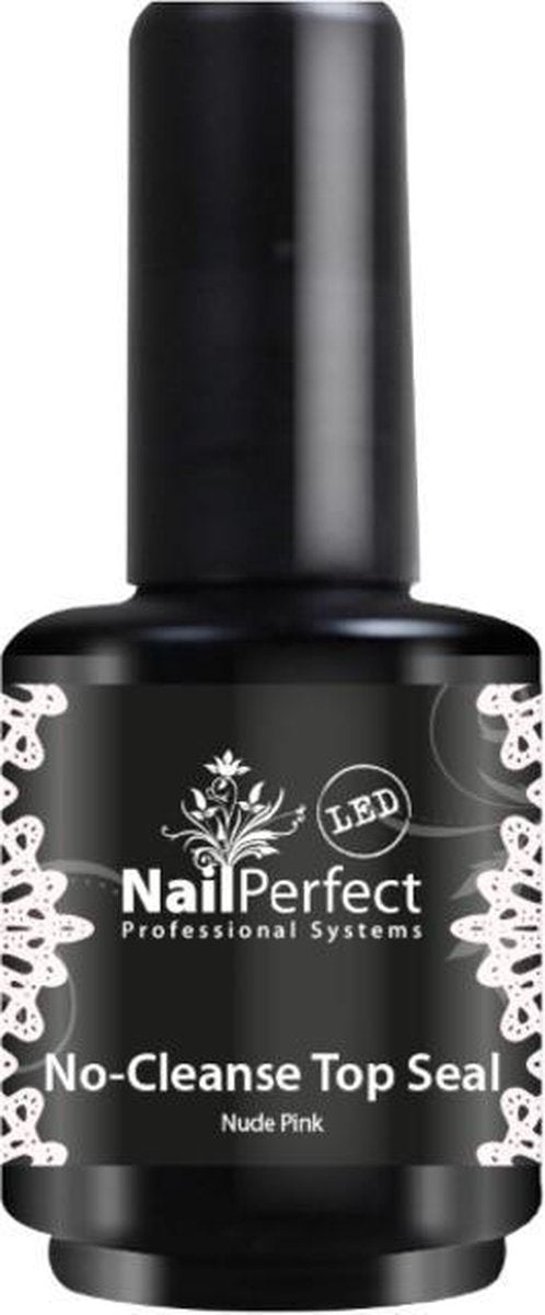 Nail Perfect No-Cleanse Top Seal Nude Pink 15ml