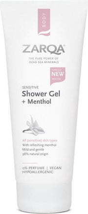 3x Zarqa Shower Gel Menthol 200 ml