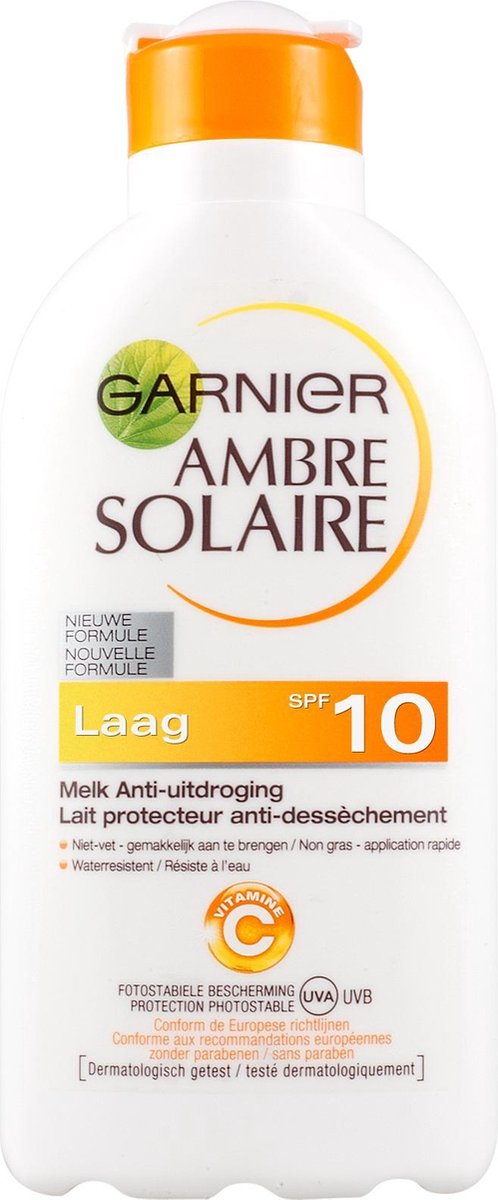 Garnier Ambre Solaire SPF 10 UltraHydraterende zonnemelk - Zonnebrandlotion