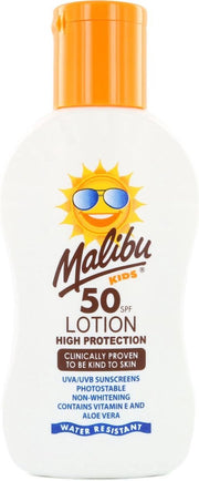 Malibu Kids Zonnebrandcrème - 100 ml (SPF 50)
