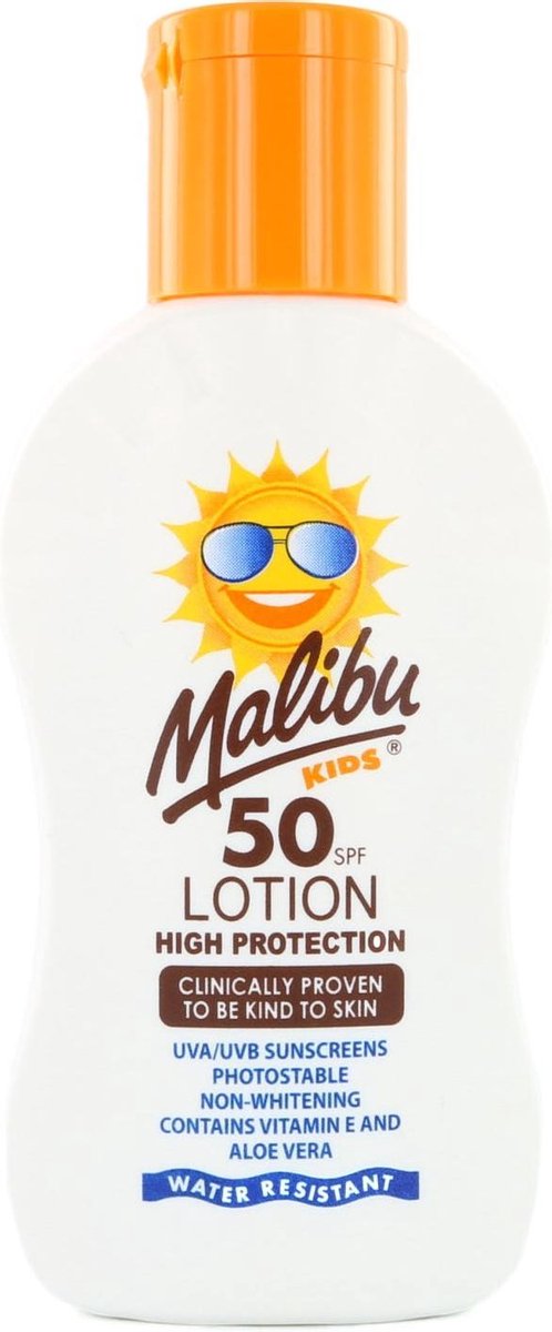Malibu Kids Zonnebrandcrème - 100 ml (SPF 50)