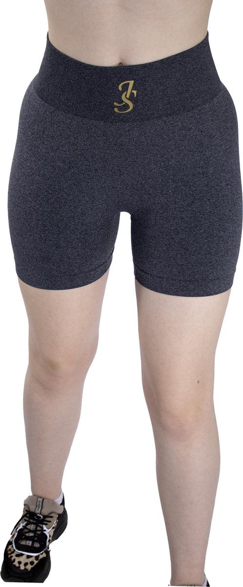 Dames sportlegging – Dames sportkleding – Dames sportbroek – Dames korte sportbroek – Seamless short legging buttline - Yoga pants – Fitness legging – Yoga legging – Yoga broek - sport Legging Voor Fitness / Yoga / Vrije Tijd – Comfortabel - JS