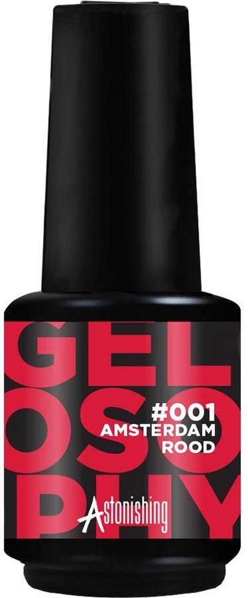 Gelosophy Gelnagellak #001 Amsterdam Rood 15ml