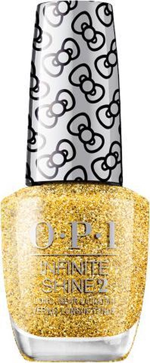 Opi Nagellak Glitter All The Way Langhoudend 15 Ml Goudkleurig