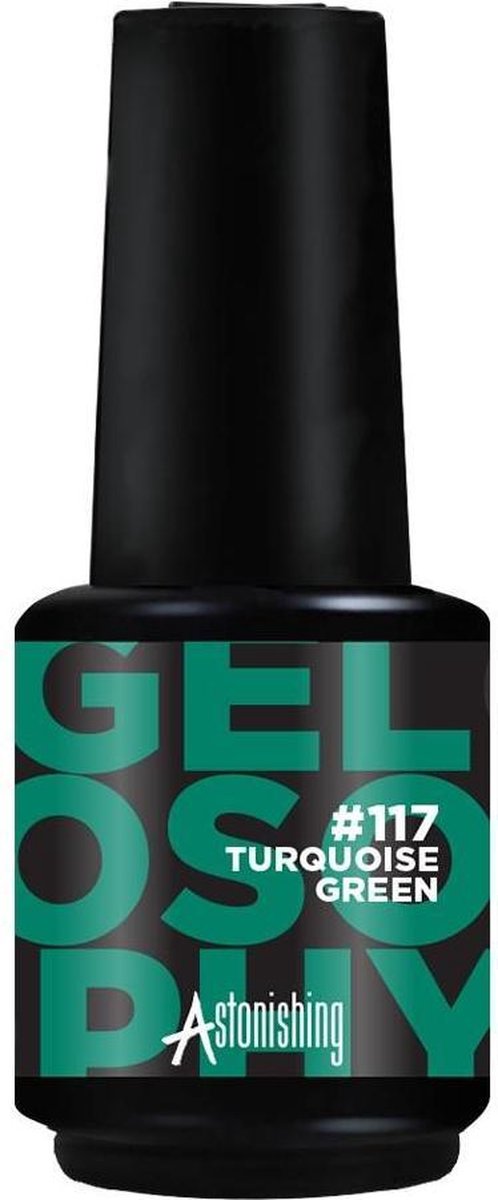 Gelosophy Gelnagellak #117 Turqouise Green 15ml