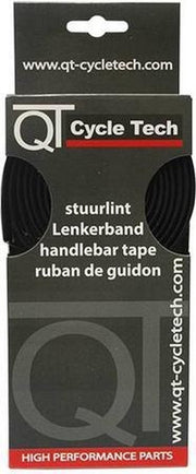 QT CYCLE TECH SET STUURLINT KURK ZWART BLISTER 0502055
