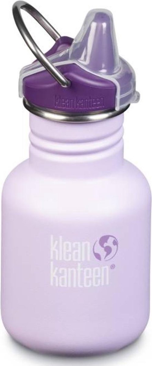 Klean Kanteen Drinkbeker Sippy tuitdop - Sugarplum Fairy/Paars/RVS - 355 ml