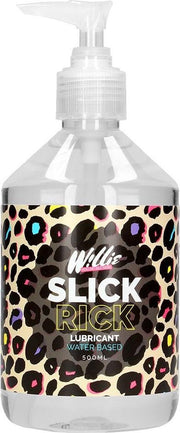 Willie Toys Glijmiddel Slick Rick - Inhoud: 500 ml - op Waterbasis