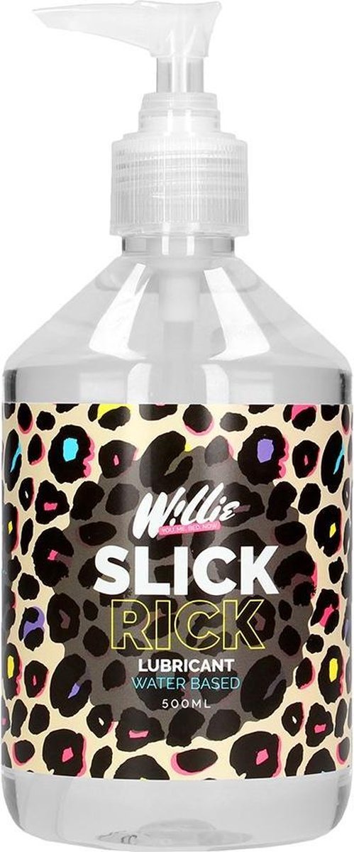 Willie Toys Glijmiddel Slick Rick - Inhoud: 500 ml - op Waterbasis