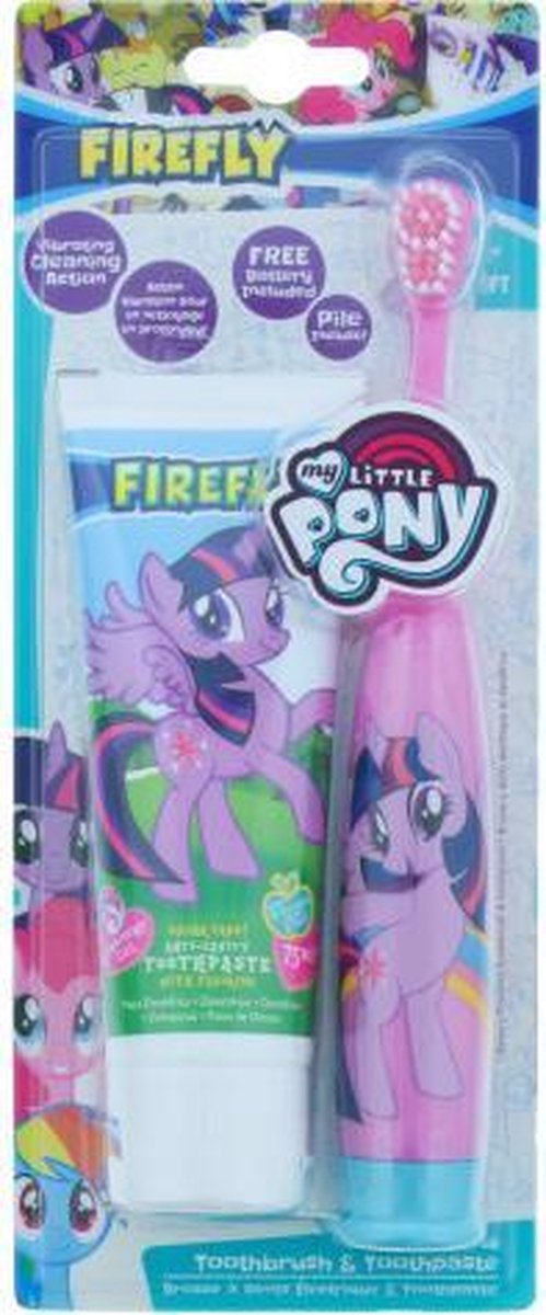 Firefly - My Little Pony - Elektrische tandenborstel + Tandpasta - Setvoordeel