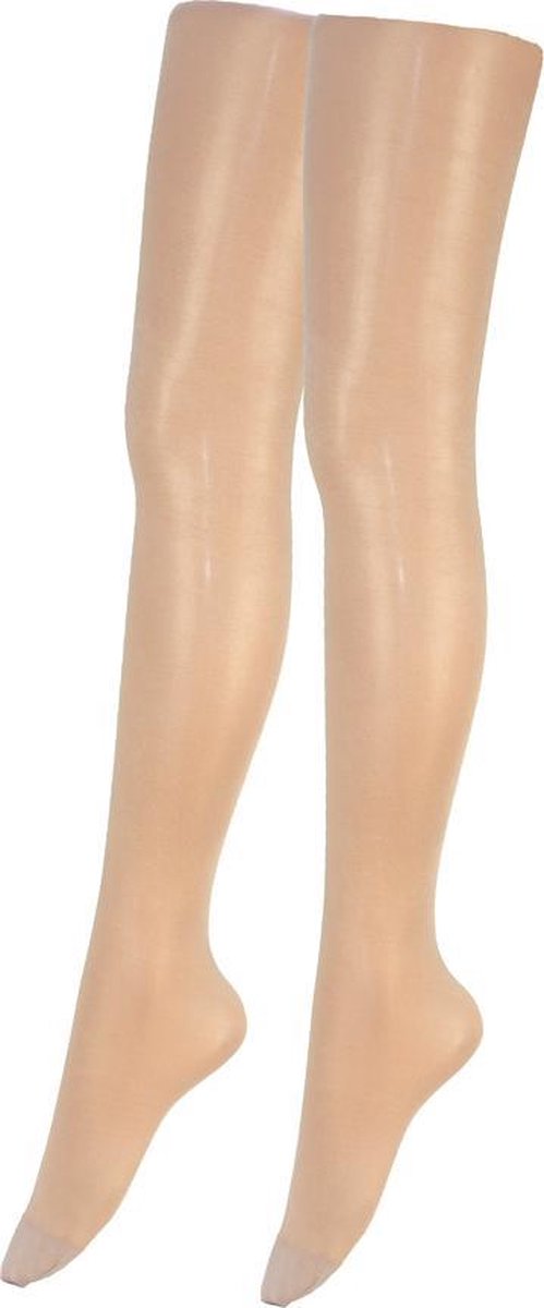2 Pack - Panty - 20 Denier - beige - Half glans