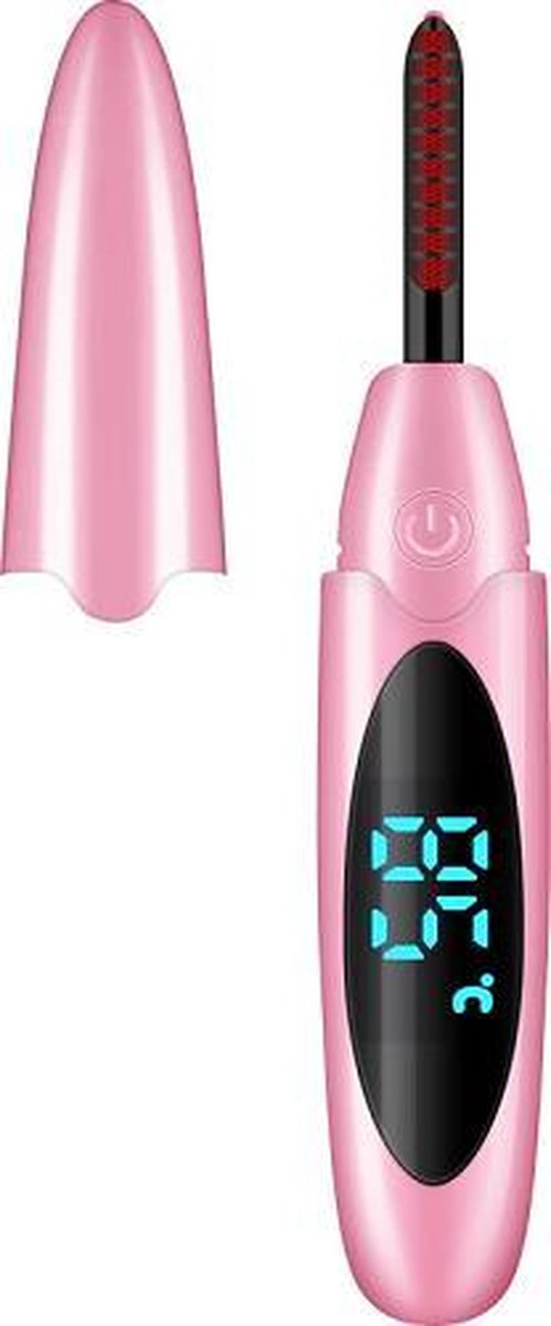 Buykie Oplaadbare Elektrische Wimperkruller Roze - Lash lift - Wimperlift- USB Oplaadbaar - Eyelash Curler- Roze