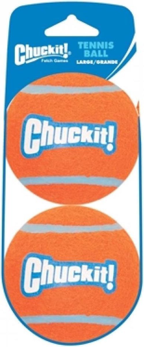 Chuckit Tennis Ball Large 2-pk Schrink Sleeve