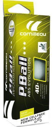 Cornilleau Ballen P-ball *** Wit 3 stuks