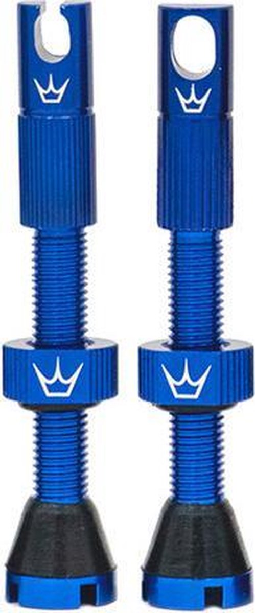 Peaty's Tubeless Ventiel 42-60mm - Chris King (MK2) - Marineblauw - 42mm
