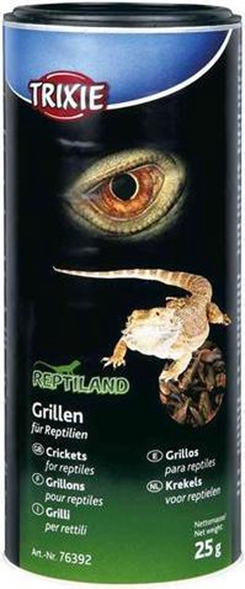Trixie- Reptiland - Krekels Gedroogd - 2 X 25 GR