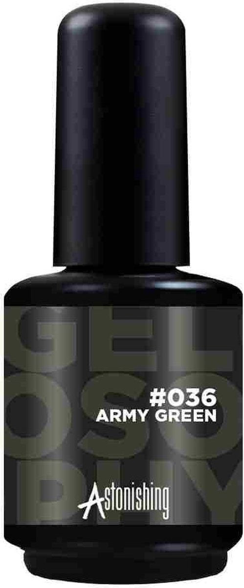 Astonishing Nails Gelosophy Nagellak #036 Army green 15ml
