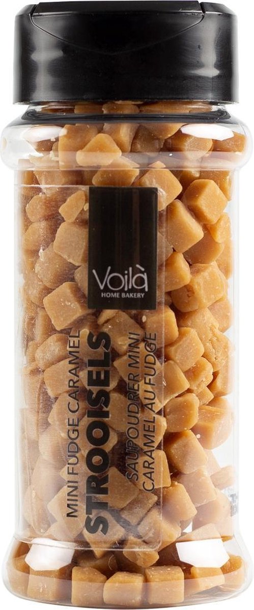 Voila Home Bakery Mini Fudge Caramel - 70 gram strooipotje