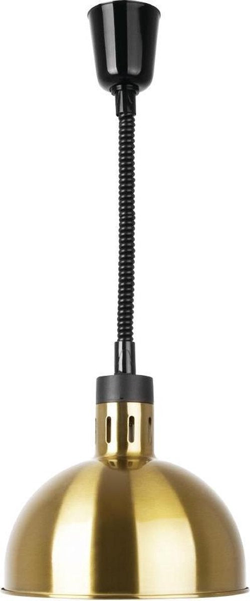 Buffalo Warmhoudlamp Uitschuibaar - Goud - Snoerlengte: 280-1520mm