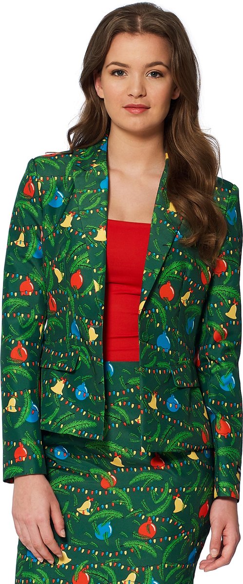 Suitmeister Verkleedpak Kerstversieringen Dames Polyester Mt S