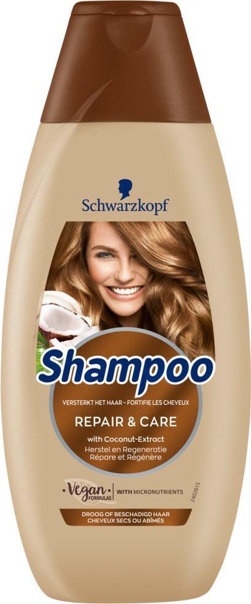 Schwarzkopf Shampoo – Repair & Care 400ml