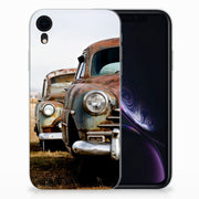 Apple iPhone Xr | Siliconen hoesje | met foto Vintage Auto
