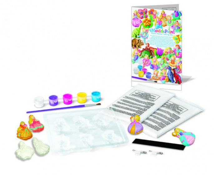 Crea Gips Gieten en Verven: Prinses