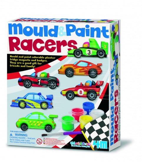 Crea Gips Gieten en Verven: Racers