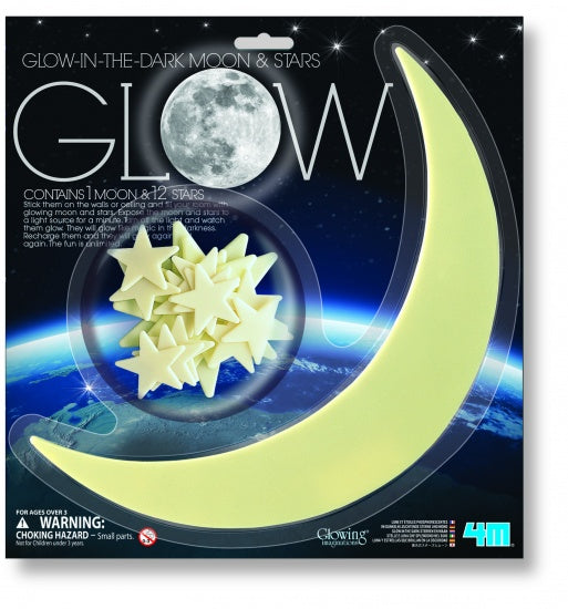 Glow in The Dark Pack: Maan en 12 Sterren