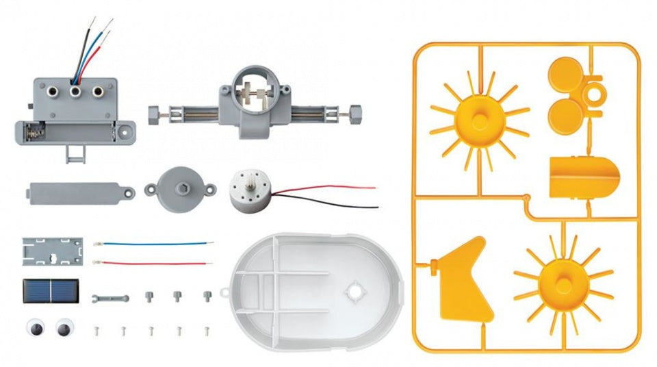 KidzLabs aqua robot geel/wit 28 cm