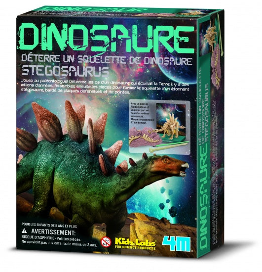 Kidzlabs: Graaf-Je-Dinosaurus-Op Stegosaurus REX