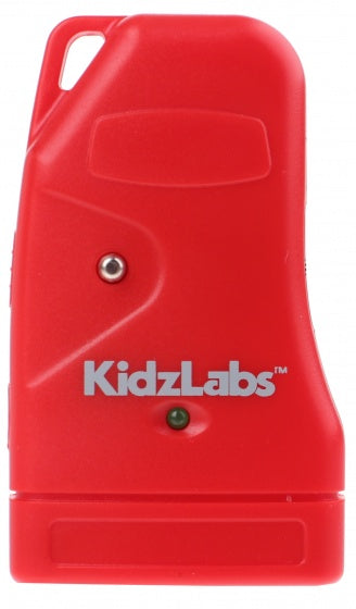 KidzLabs metaaldetector rood 7.5 cm