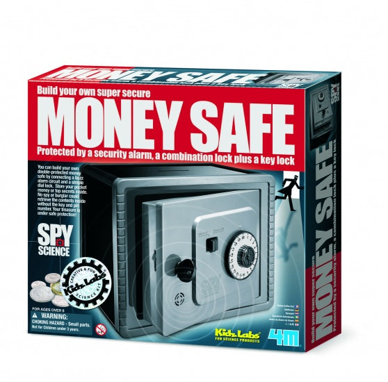 Kidzlabs Spy Science: Geldkluis Met Alarm