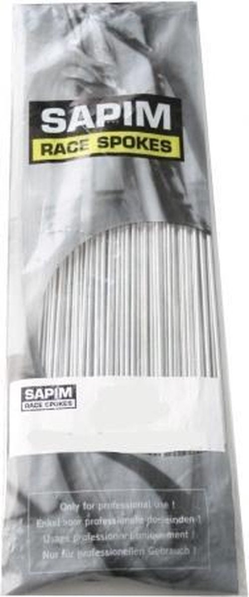Sapim Spaak 14-205 zonder nippel per 144 stuks