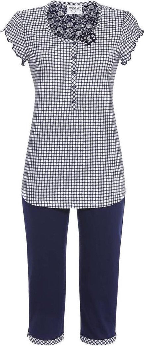 Blauw geruite pyjama Ringella