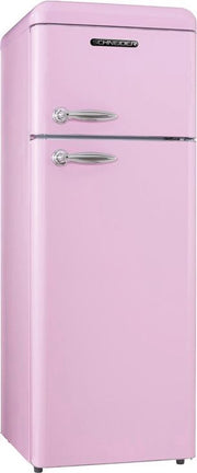 Schneider SDD 208 V2 SP - Compacte Retro Koel-vriescombinatie - Roze