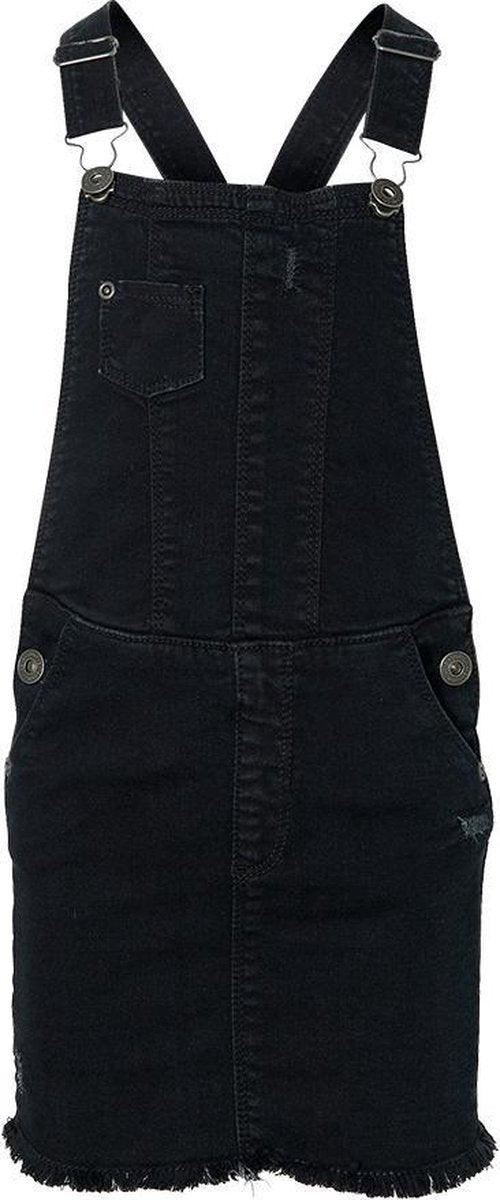 Quapi jurk Djolie zwart denim - maat 92