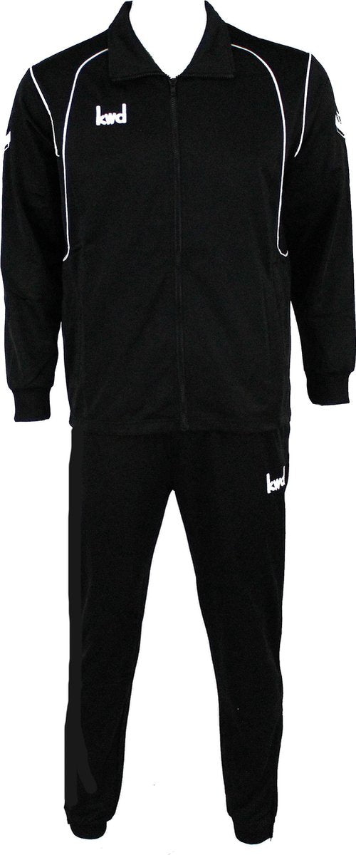 KWD Trainingspak Victoria - Zwart/wit - Maat XL