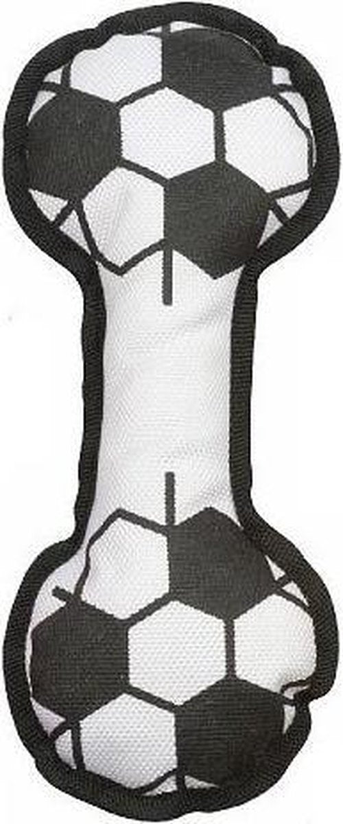 Tom Hondenspeelgoed 26 X 10 Cm Polyester Wit/zwart