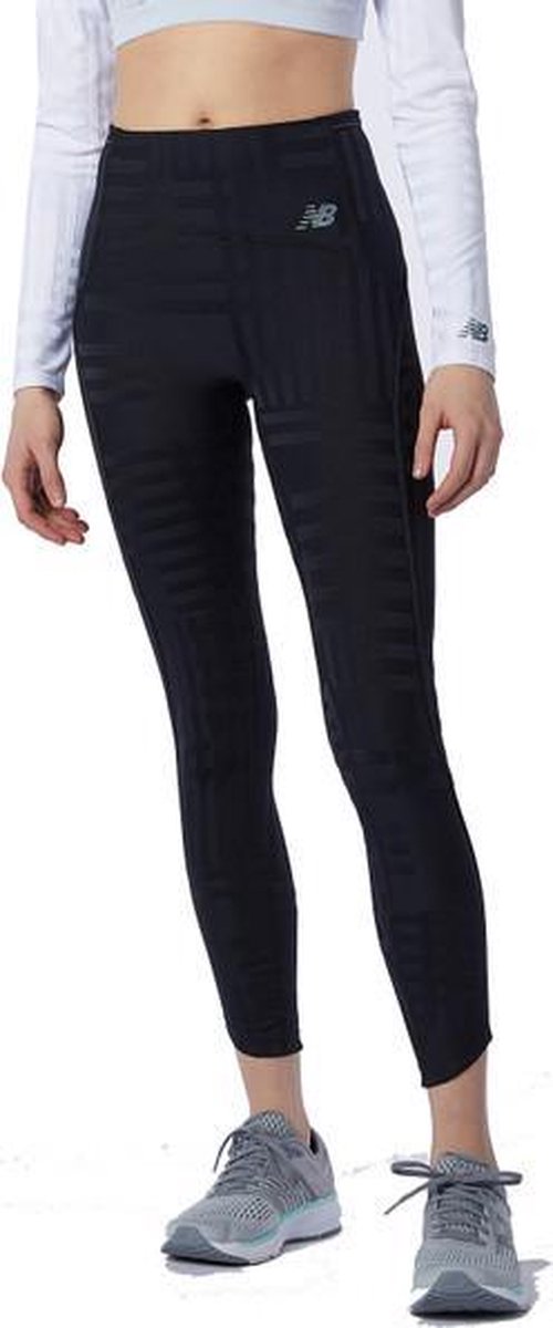 New Balance Q Speed Tight Dames - zwart - maat L