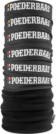 Poederbaas nekwarmer One Size - logo print