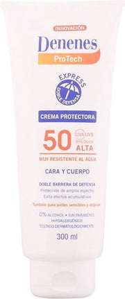 MULTI BUNDEL 2 stuks Denenes Sun Protech Face And Body Cream Spf50 300ml